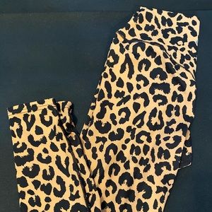 King cheetah Balance Athletica leggings